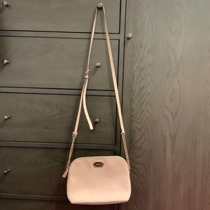 Pink Michael kors cross body bag